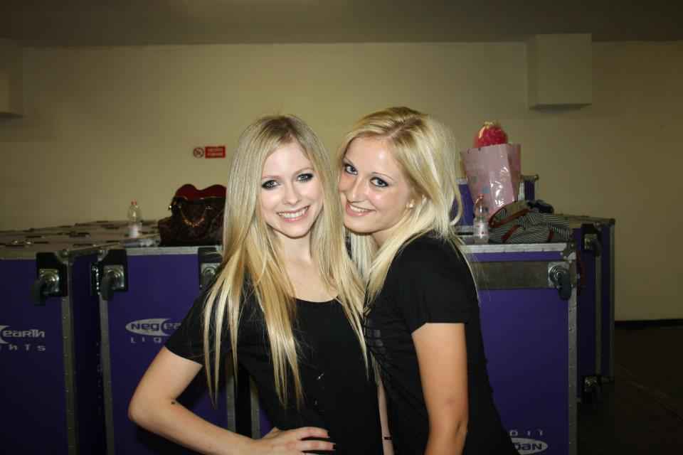 avril and fan of avril lavigne bandaids